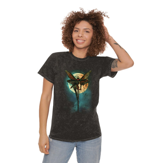 The Uncanny Mothwoman Mineral Wash T-Shirt