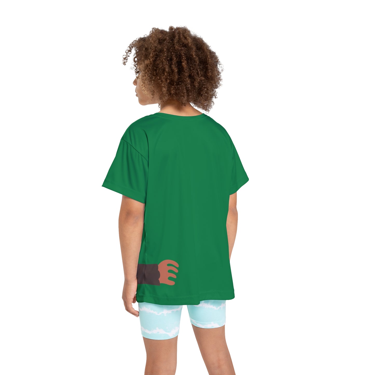 Jr Hide and Seek Champion design wrap around tee