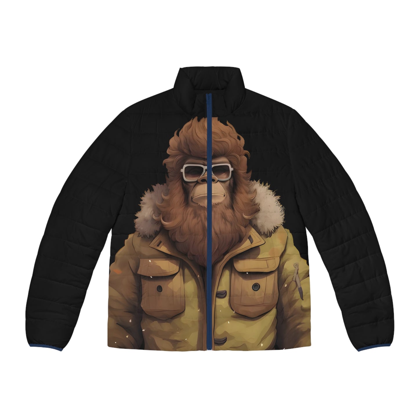 Winter Beatnik Bigfoot Puffer