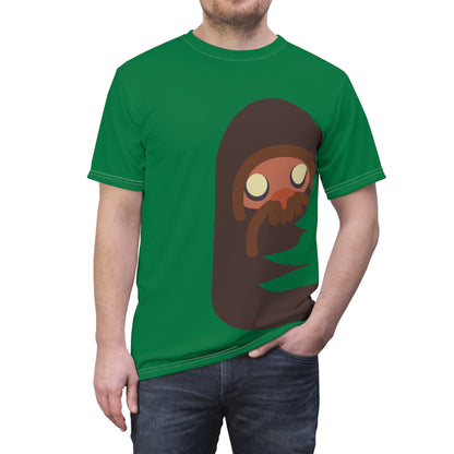 Hide and Seek Champion Wrap Around Design Bigfoot Tee