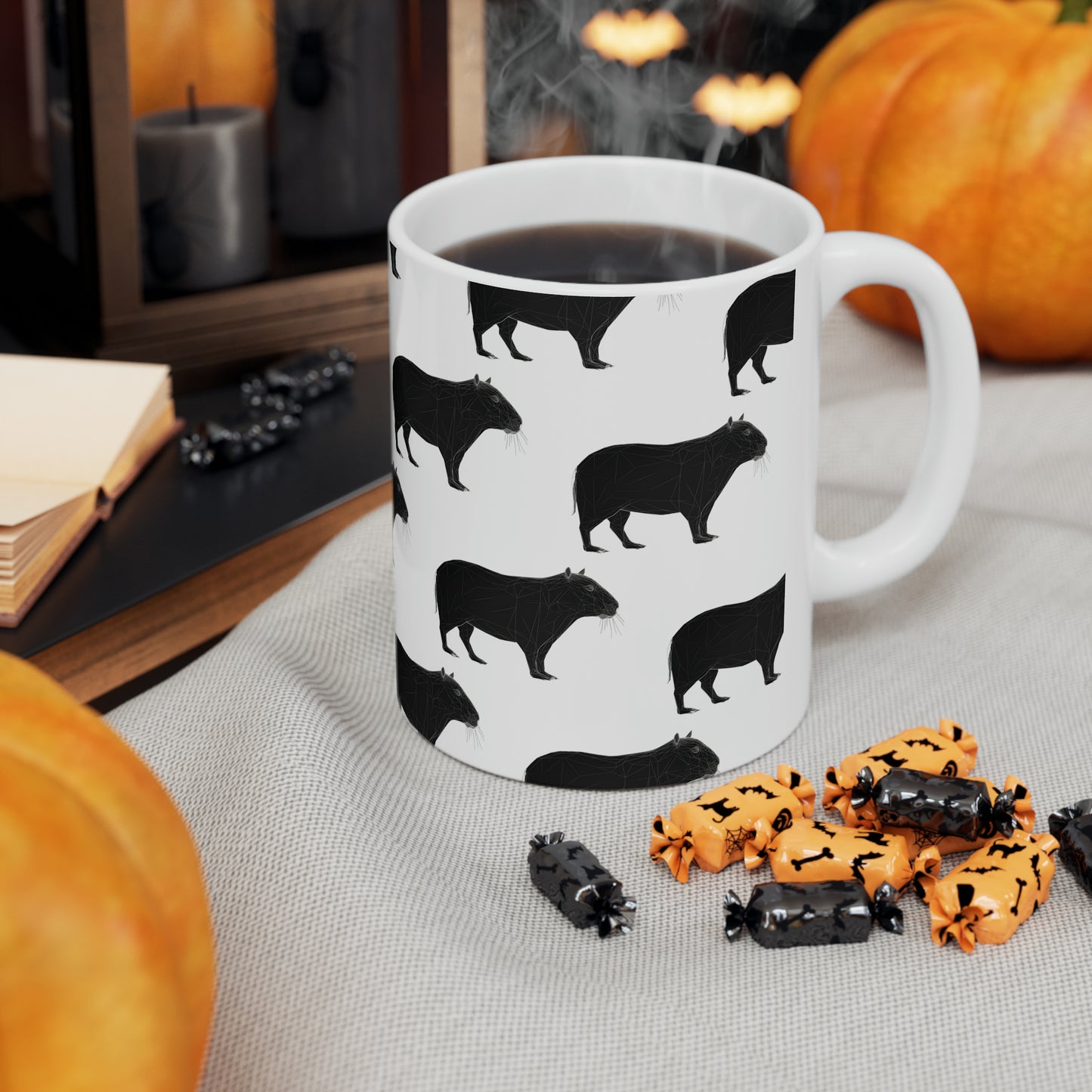 Capybara Pattern Mug