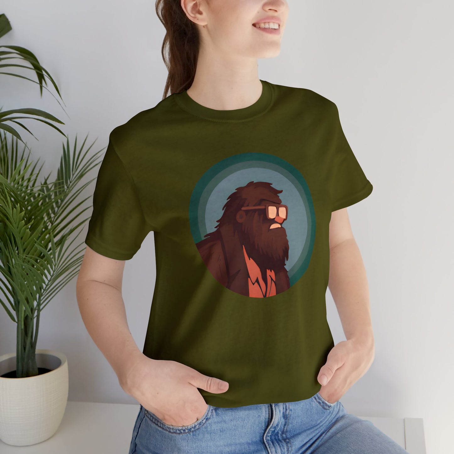 Beatnik Bigfoot Logo Tee