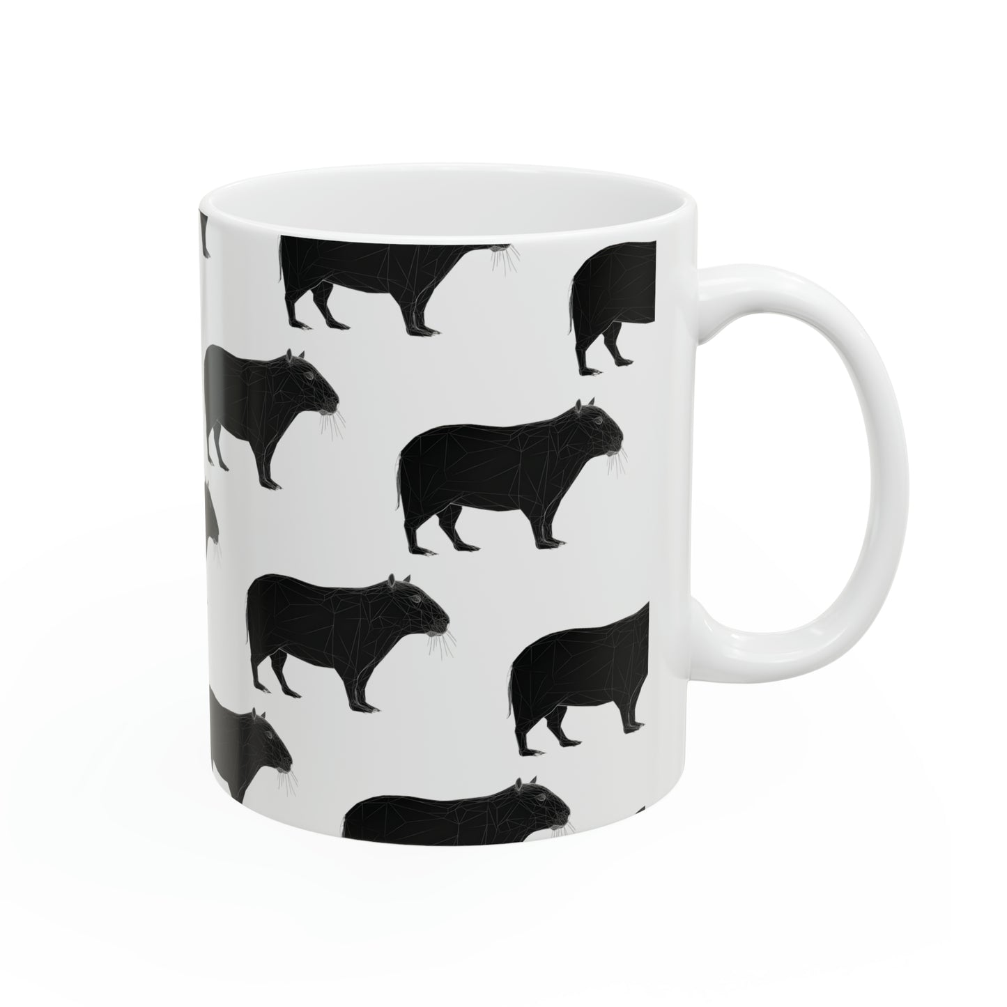 Capybara Pattern Mug