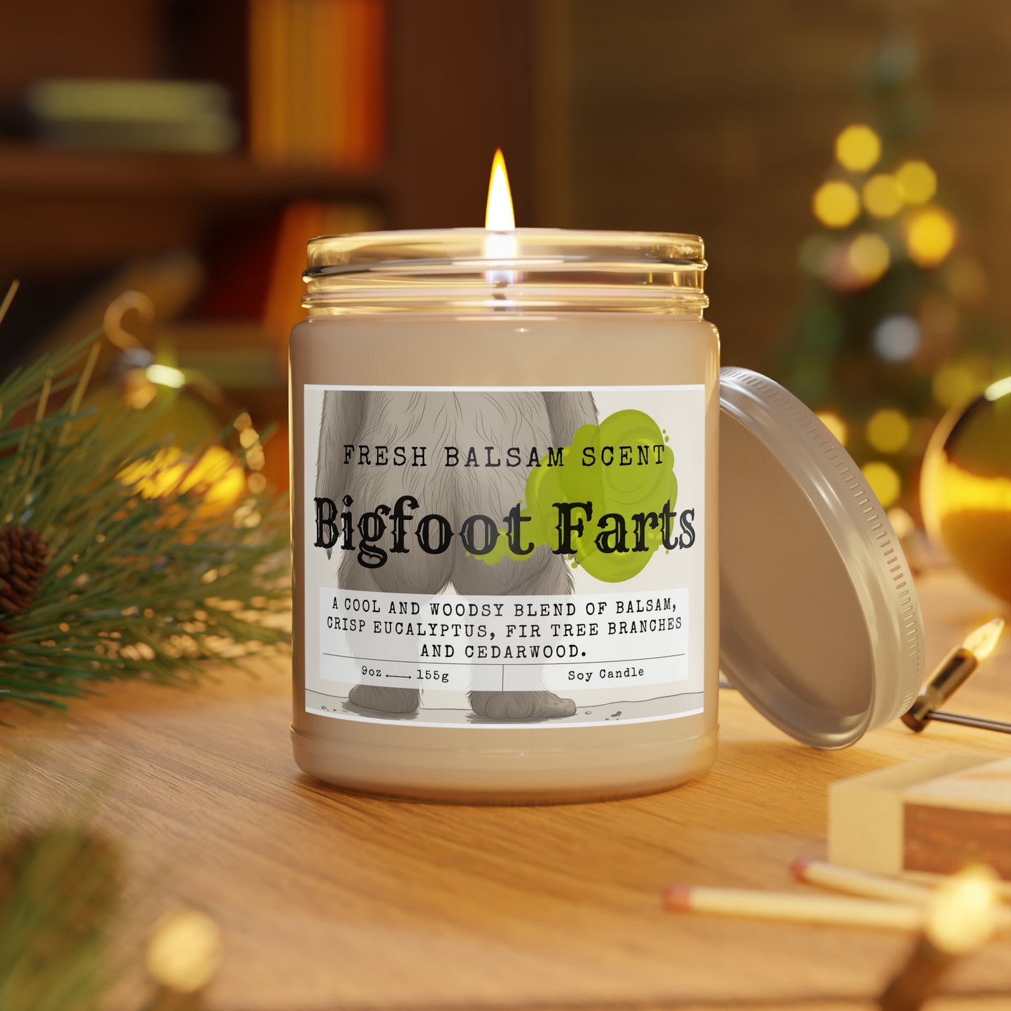 Bigfoot Farts Candle