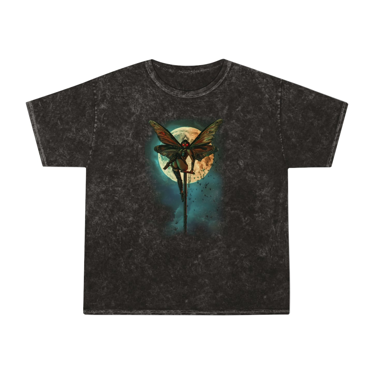 The Uncanny Mothwoman Mineral Wash T-Shirt